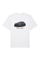White t-shirt with moto logo