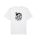 White T-shirt logo